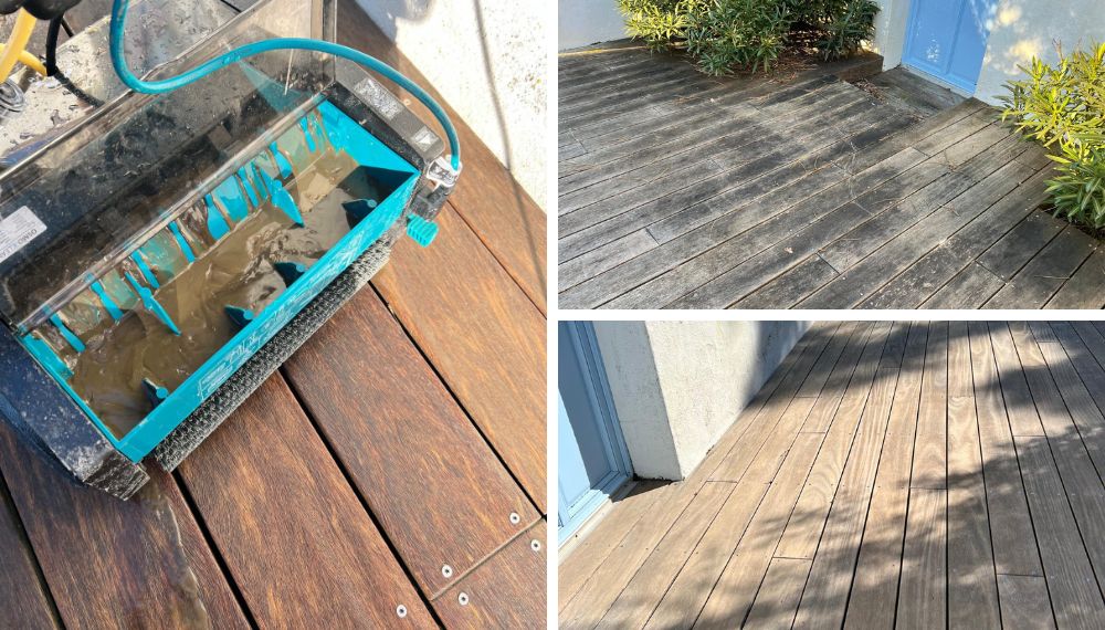 service de nettoyage terrasse bois à noirmoutier 